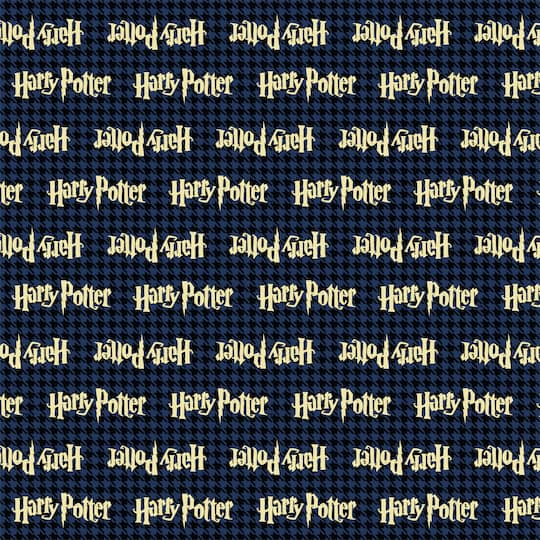 Harry Potter™ Houndstooth Cotton Fabric